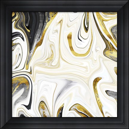 Framed Metalsmith Latte Print