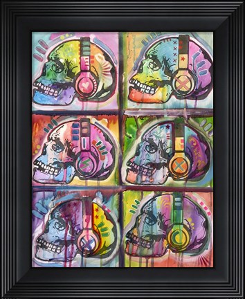 Framed Live Music 6UP Print