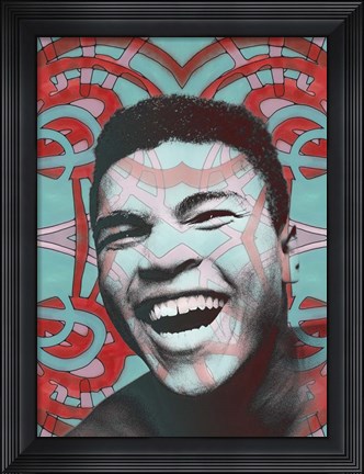 Framed Ali Smile Print