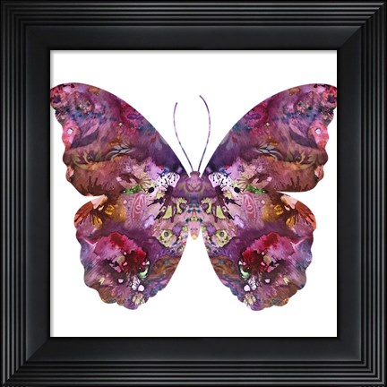 Framed Cinematic Butterfly Print