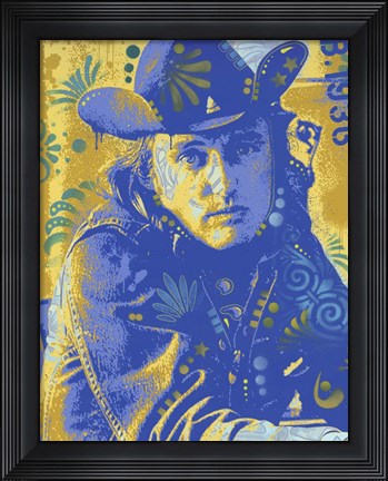 Framed Dennis Hopper Print