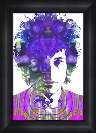 Framed Dylan 3 Print