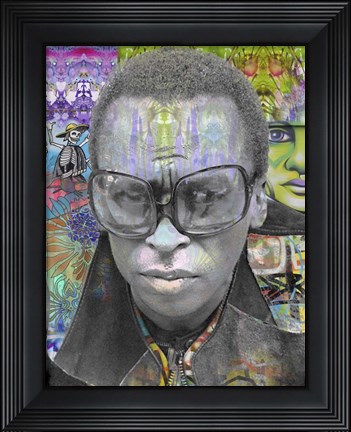 Framed Electric Miles Print