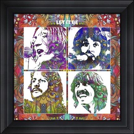 Framed Let It Be Print