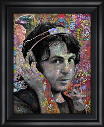 Framed McCartney Print