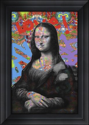 Framed Mona Lisa Print