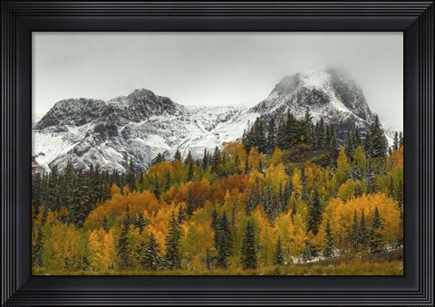 Framed Rocky Mountain Autumn Print