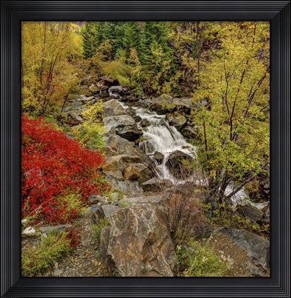 Framed Fall River Print