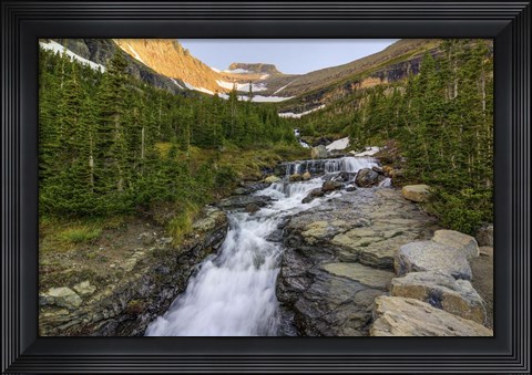 Framed Falling For Beauty Print