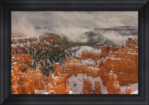 Framed Hoodoos And Lightplay Print