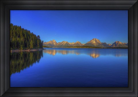 Framed Lake Jackson Print