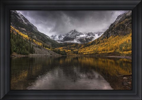 Framed Violent Autumn Print