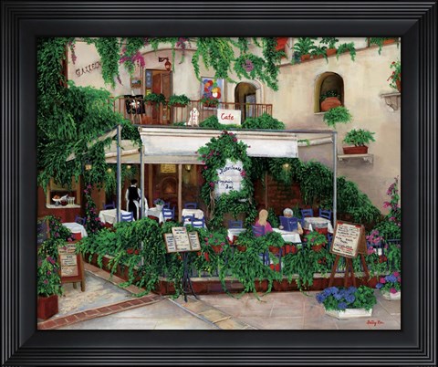 Framed View from the Balcony Print
