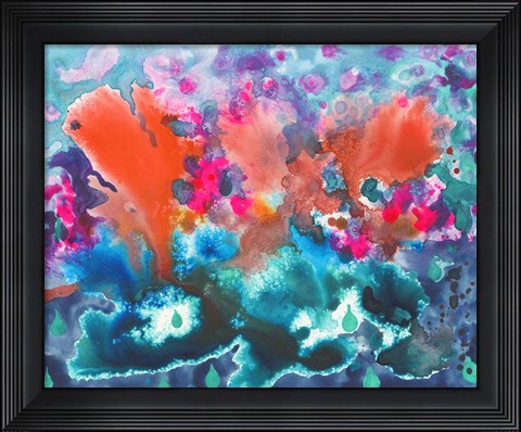 Framed Tropical Storm Print