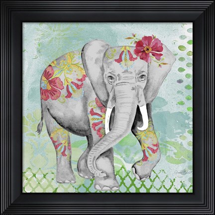 Framed Safari Dancer Print