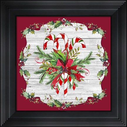 Framed Holiday Treasures B Print