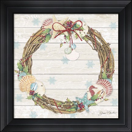 Framed Coastal Christmas C Print