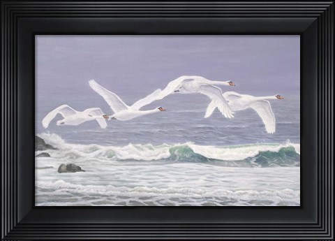 Framed Riders On The Storm Print
