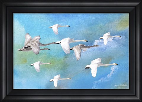 Framed Fly Far Away 2 Print