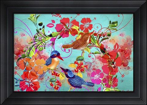 Framed Beauty Of Nature 4 Print