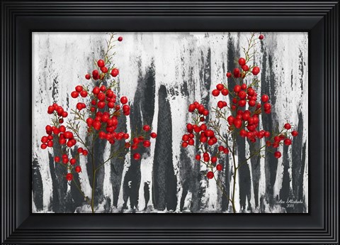 Framed Color And Black And White Print