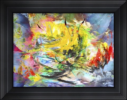 Framed Colorful Feeling Print