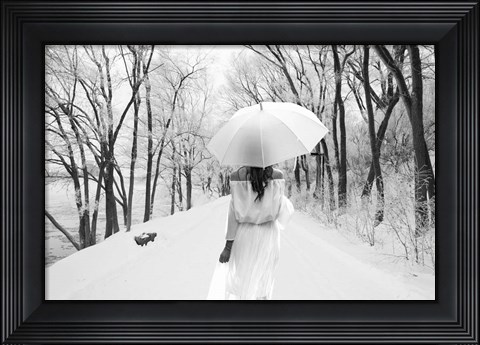 Framed One Winter Day 2 Print