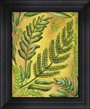 Framed Fern 1 Print