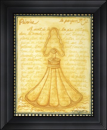 Framed Perfume Pivoine Print