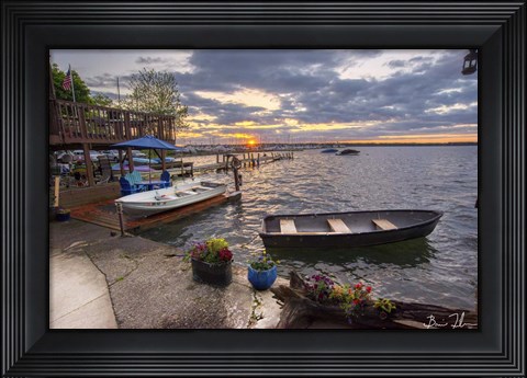 Framed Ferncliff Sunset Print