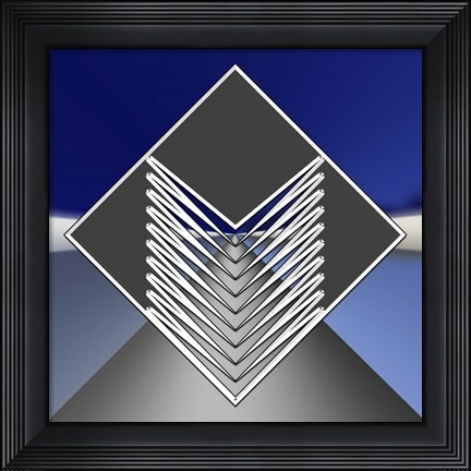 Framed Silver Road 2 Print
