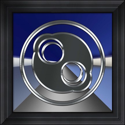 Framed Silver Road 3 Print