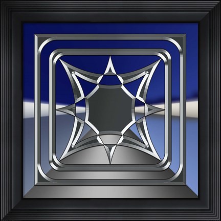 Framed Silver Road 4 Print