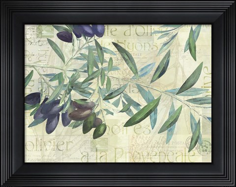Framed Olives de Nyons Print