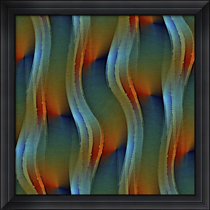 Framed Aurora Oil Print