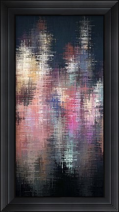 Framed City Lights Print