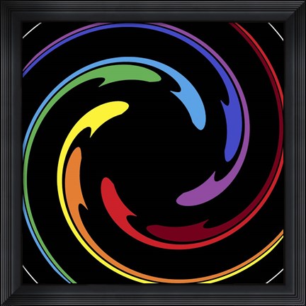Framed Elementary Pursuit Print