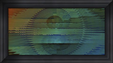 Framed Emission Print
