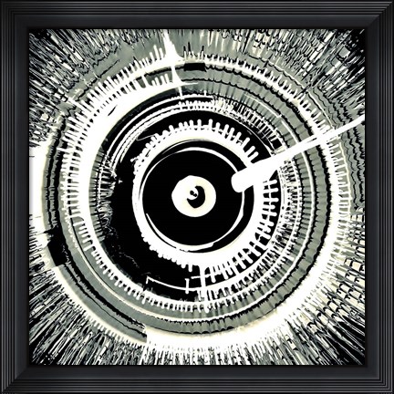 Framed Spinart! Super Nova Black Print