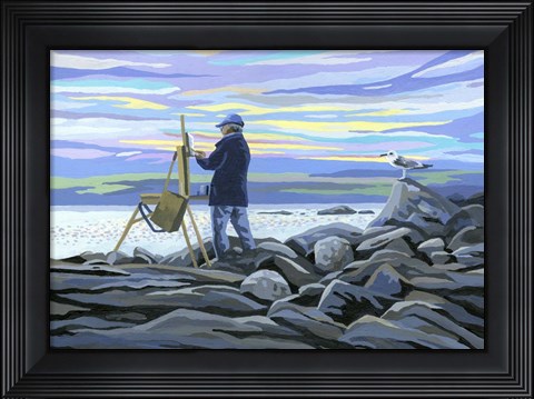 Framed Critical Eye Print