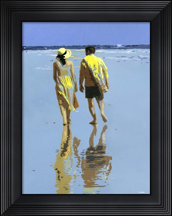 Framed Mellow Yellow Print