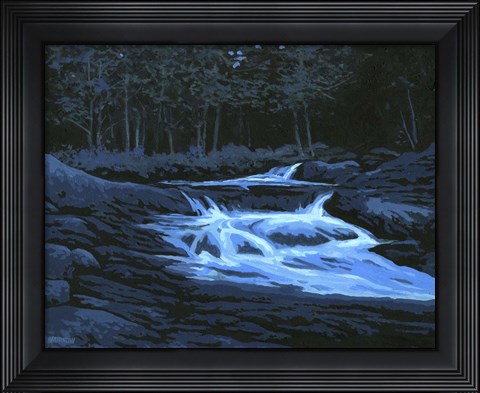 Framed Midnight Run Print