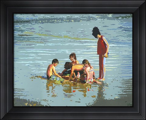 Framed Where the Children Play Print