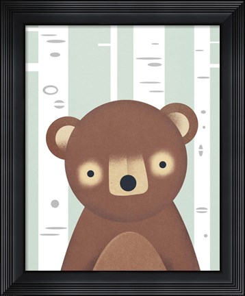 Framed Bear Print