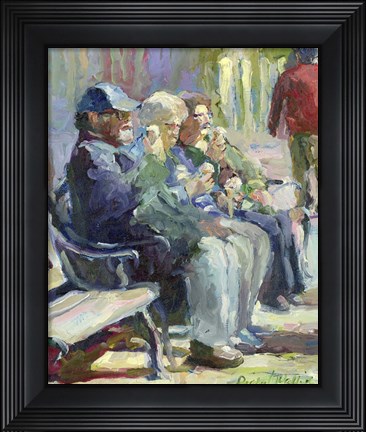 Framed Amer Ice Cream Print