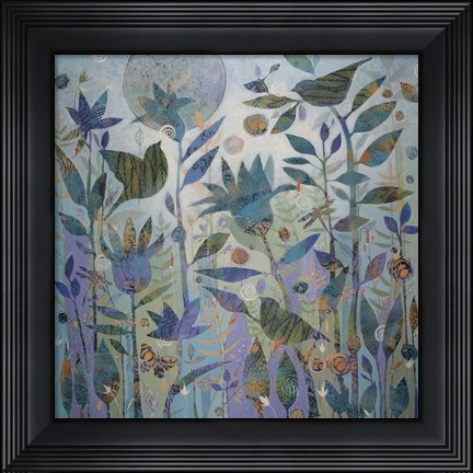 Framed Moon Garden Print