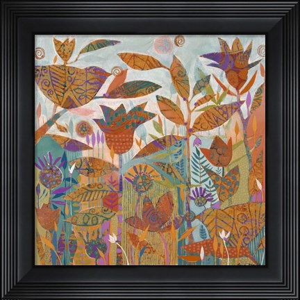 Framed Garden Fantasy Print
