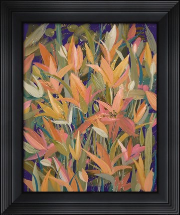 Framed Lilies Print
