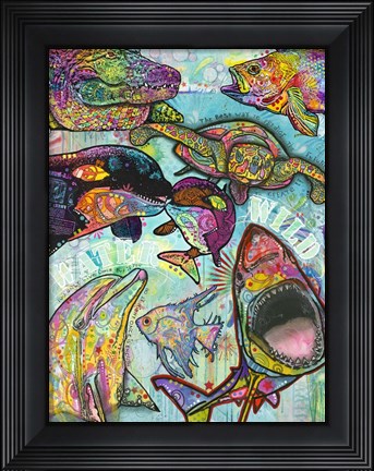 Framed Water Wild Print