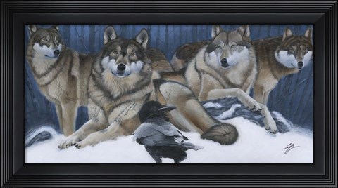 Framed Messenger Print